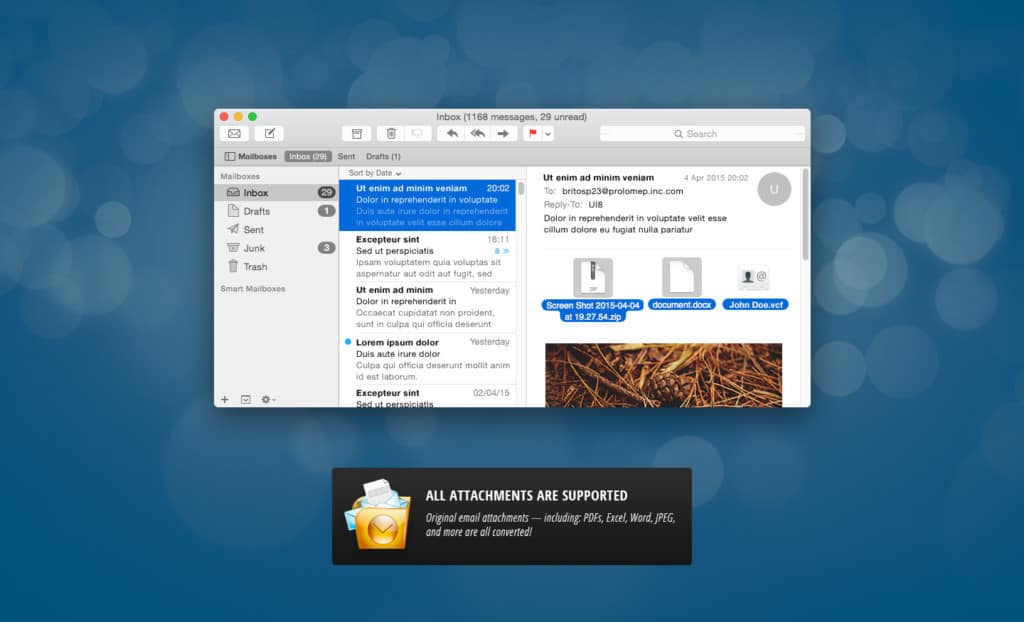 where does outlook for mac store files